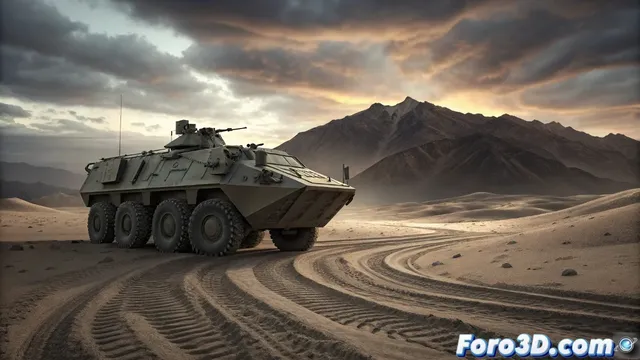 El Stryker: vehículo blindado de combate 8x8 estadounidense
