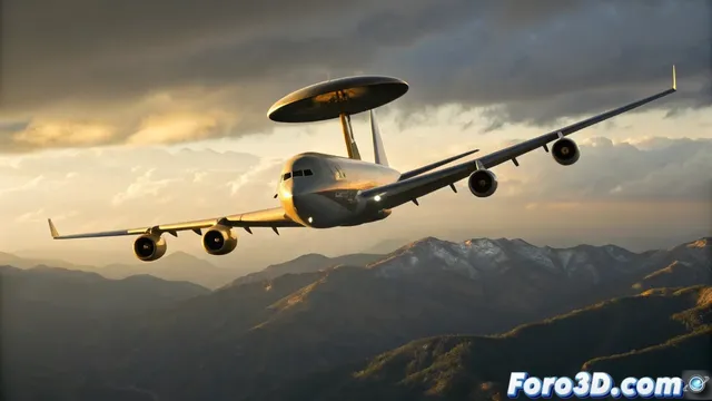 El Boeing E-3 Sentry AWACS: el ojo vigilante del cielo