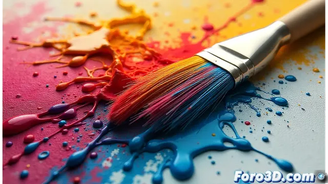 Brush fracturing: técnica de fragmentación para texturas realistas