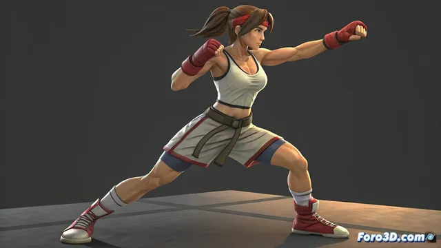 Capcom experimenta con el 3D en Street Fighter EX