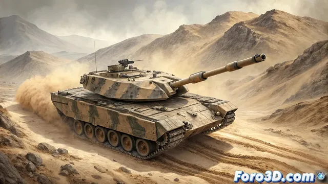 Análisis técnico del tanque Leclerc para modelado 3D