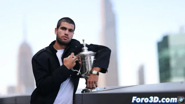 Carlos Alcaraz recibe el premio Stefan Edberg a la deportividad por segunda vez