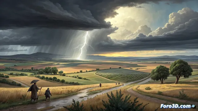 La AEMET activa avisos por lluvias intensas en Castilla-La Mancha