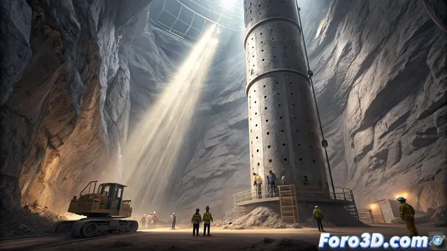 China culmina un pozo vertical récord de 637 metros para energía hidroeléctrica