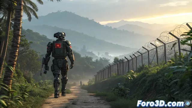 China despliega robots humanoides UBTECH en frontera con Vietnam