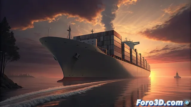 China lanza el primer portacontenedores del mundo con propulsión nuclear