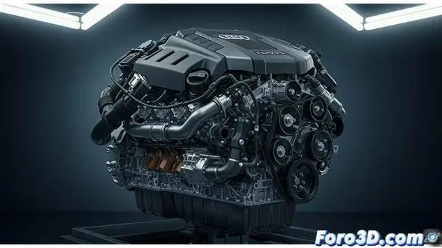 El motor de cinco cilindros de Audi