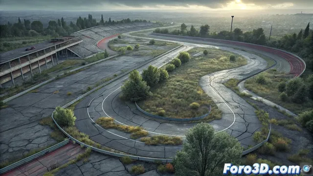 El circuito fantasma de Las Rozas: cuando la naturaleza reclama el asfalto