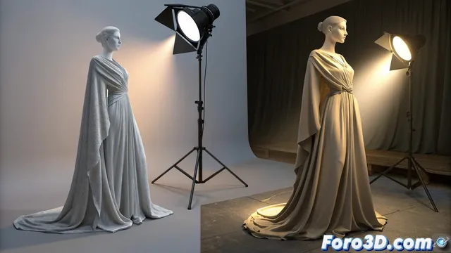 Marvelous Designer vs Clothy3D: cómo iluminan la tela