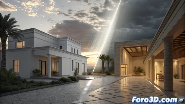 Comparar cómo iluminar en Sketchup con Enscape y Lumion