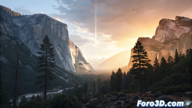 Comparar la iluminación en Vue Esprit y Blender con addons