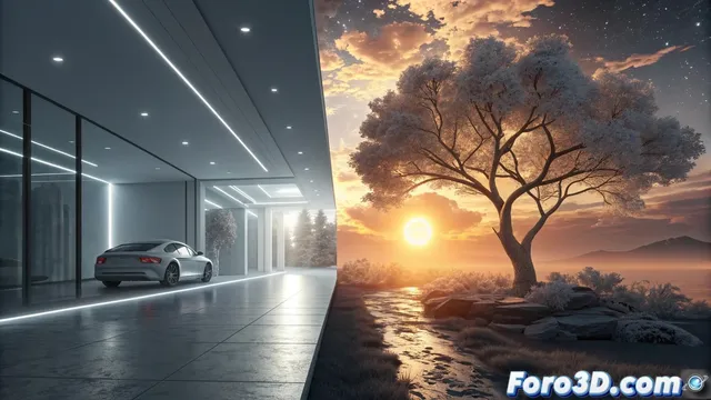 Comparar cómo iluminar en Redshift para Cinema 4D y Karma para Houdini