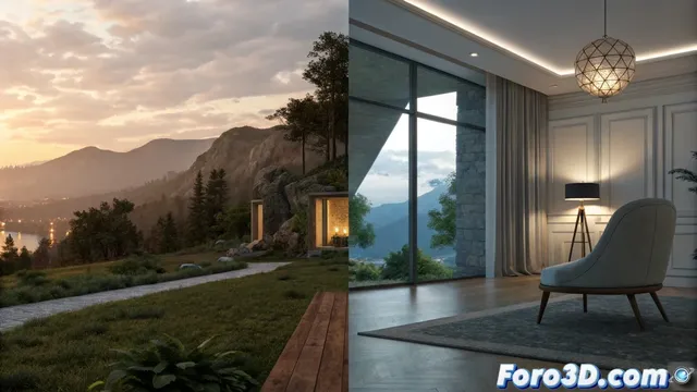 Comparativa de iluminación entre Softimage XSI y Autodesk Maya