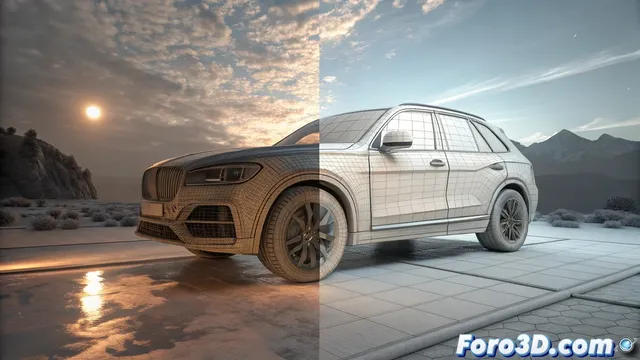 Comparar Solidworks Visualize y Keyshot para iluminar