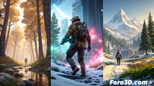 Comparativa de motores de render en tiempo real: Unreal, Unity, CryEngine y Godot