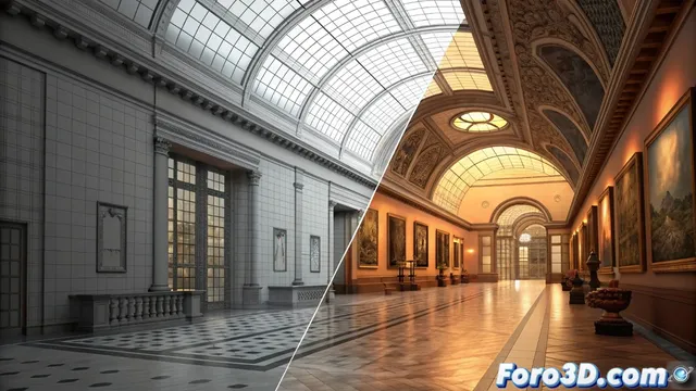 Scanline Renderer vs Lightscape: motores clásicos en 3ds Max