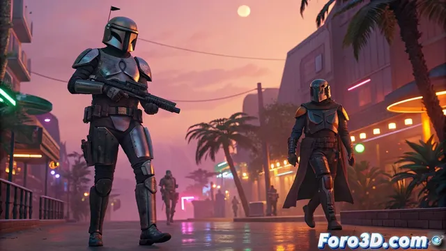 Concord usa Unreal Engine 5 para crear su estética retro-futurista