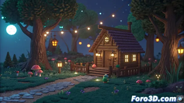 MagicaVoxel y Goxel para dioramas en proyectos creativos