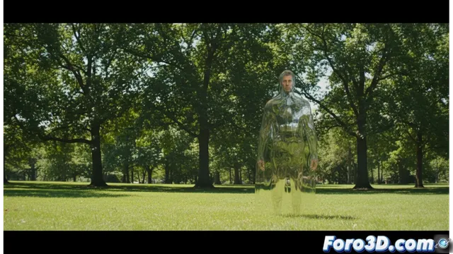 Crear el efecto del hombre resplandeciente en Blender con Pencil 2D