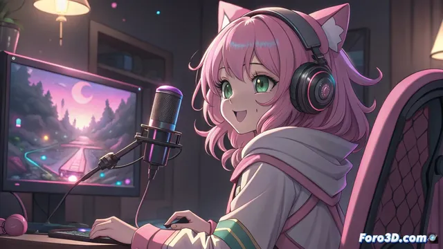 CyberStep anuncia la novela visual Rica Mode con la VTuber Rica Hanamiya