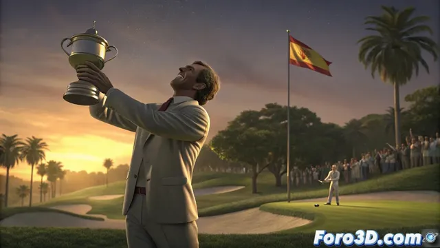 David Puig hace historia en el golf español con su victoria en el campeonato australiano