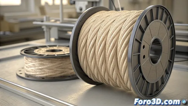 El cáñamo industrial como refuerzo natural en la impresión 3D