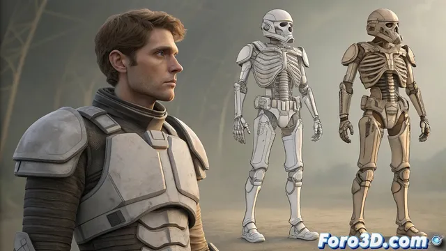 El método exoesquelético para diseñar personajes