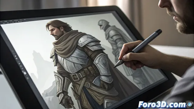 Digital occlusion mapping para ilustración 2d