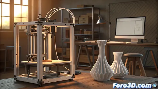 Diseñar mobiliario auxiliar paramétrico con impresión 3D