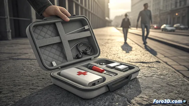 Diseñar un kit de supervivencia urbano personalizado con impresión 3D