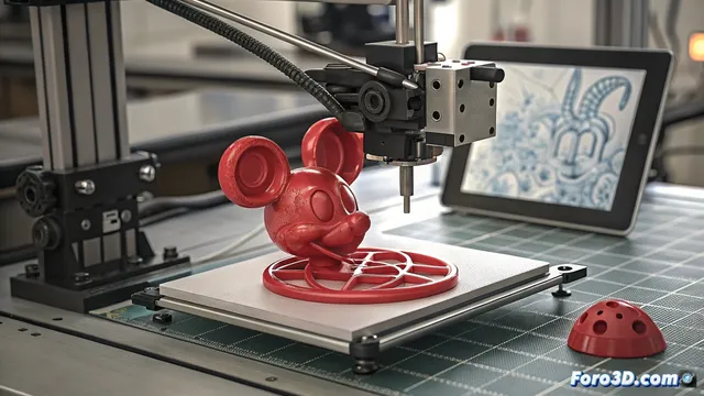 Disney colabora con una startup de impresión 3d para fabricar accesorios