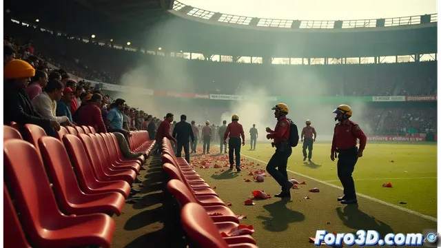 Disturbios interrumpen la visita de Messi a Calcuta