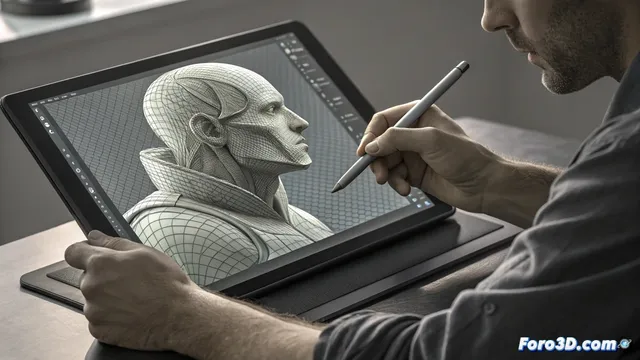 Dynamesh en ZBrush: reconstruir la topología al esculpir