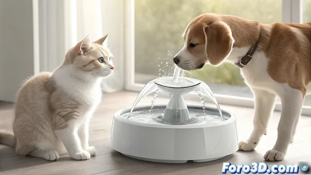 La hidratación en mascotas y cómo mejorarla con fuentes de agua