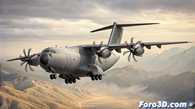 El Airbus A400M Atlas: modelar un avión de transporte táctico