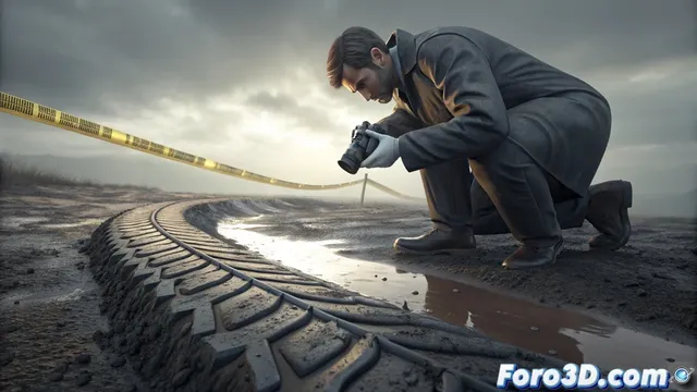 La investigación forense de huellas de neumático evoluciona con el escaneo 3D