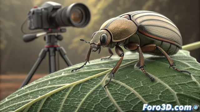 Apilar enfoque digital para fotografía macro