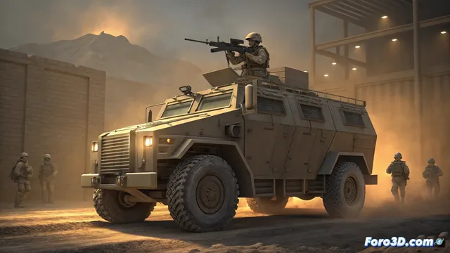 El ATF Dingo 2, un vehículo blindado para resistir amenazas