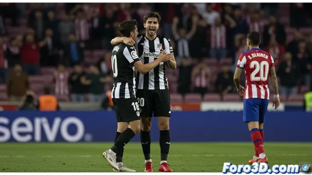 El Atlético de Madrid cae en San Mamés por un gol de Berenguer
