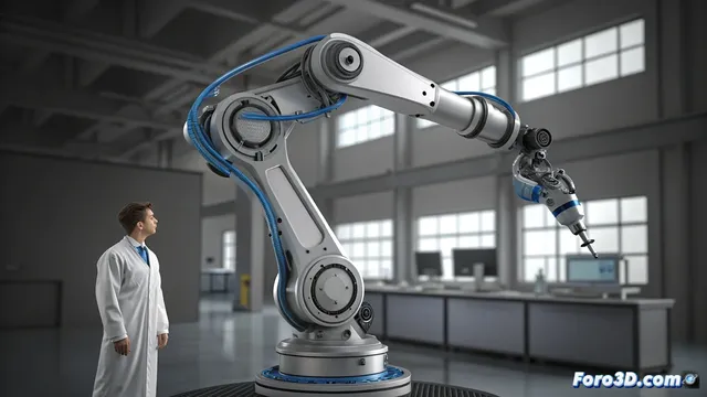 El brazo robótico BioRob Arm del DLR es ultraligero y seguro