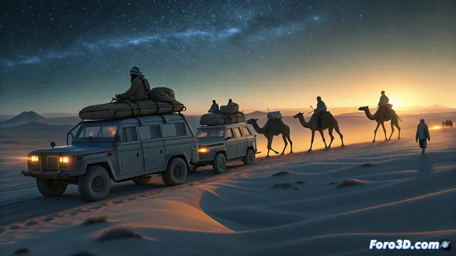 La nueva ruta de la seda transporta paquetes de legado en una distopía