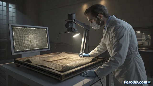 El escáner 3d como detective del arte