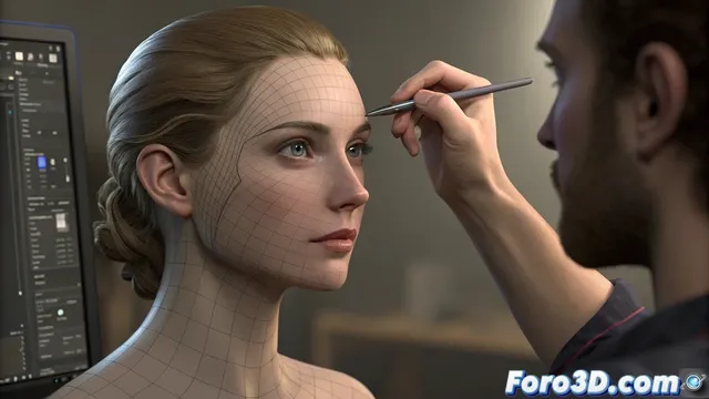 El estilizado de pelo define el cabello en personajes 3D