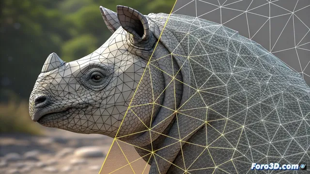 El flujo de curvatura gaussiana para suavizar mallas 3D