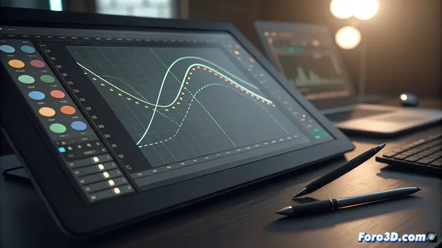 El function editor de OpenToz: controla la interpolación de animaciones