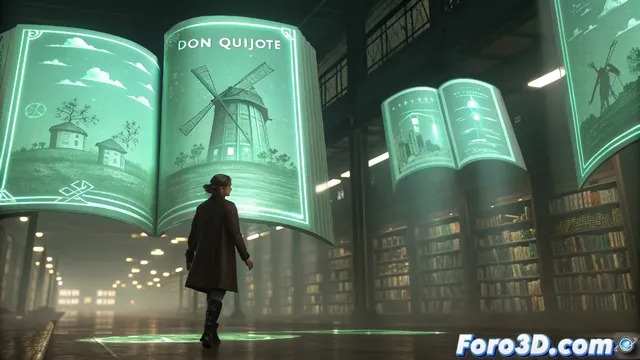 Exposición Aeolia: Inteligencia artificial reinterpreta El Quijote en el Instituto Cervantes