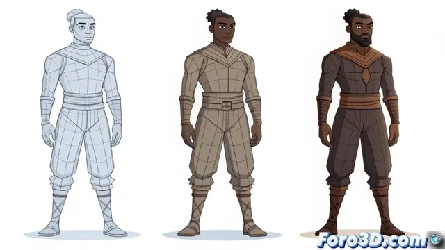 El lenguaje de formas en el diseño de personajes y entornos