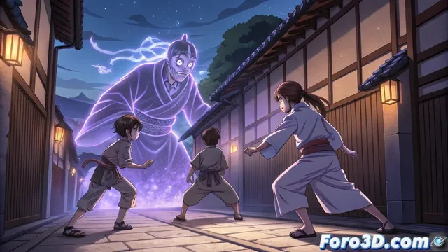 El manhua Trio demoníaco explora aventura y fantasmas