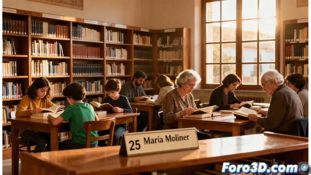 El ministerio de cultura y la FEMP distinguen a 331 bibliotecas de pequeños municipios en la campaña María Moliner