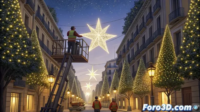 La industria que ilumina la navidad: un negocio de luces y logística